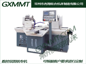 高速双面铣床，数控双面铣床，双面铣床价格，专业厂家提供